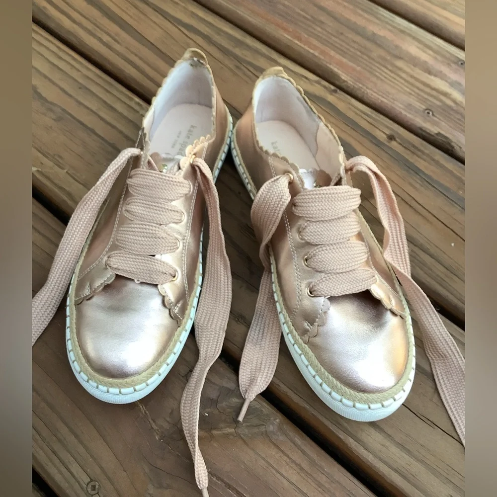 Kate Spade leather sneakers 🌷🌷